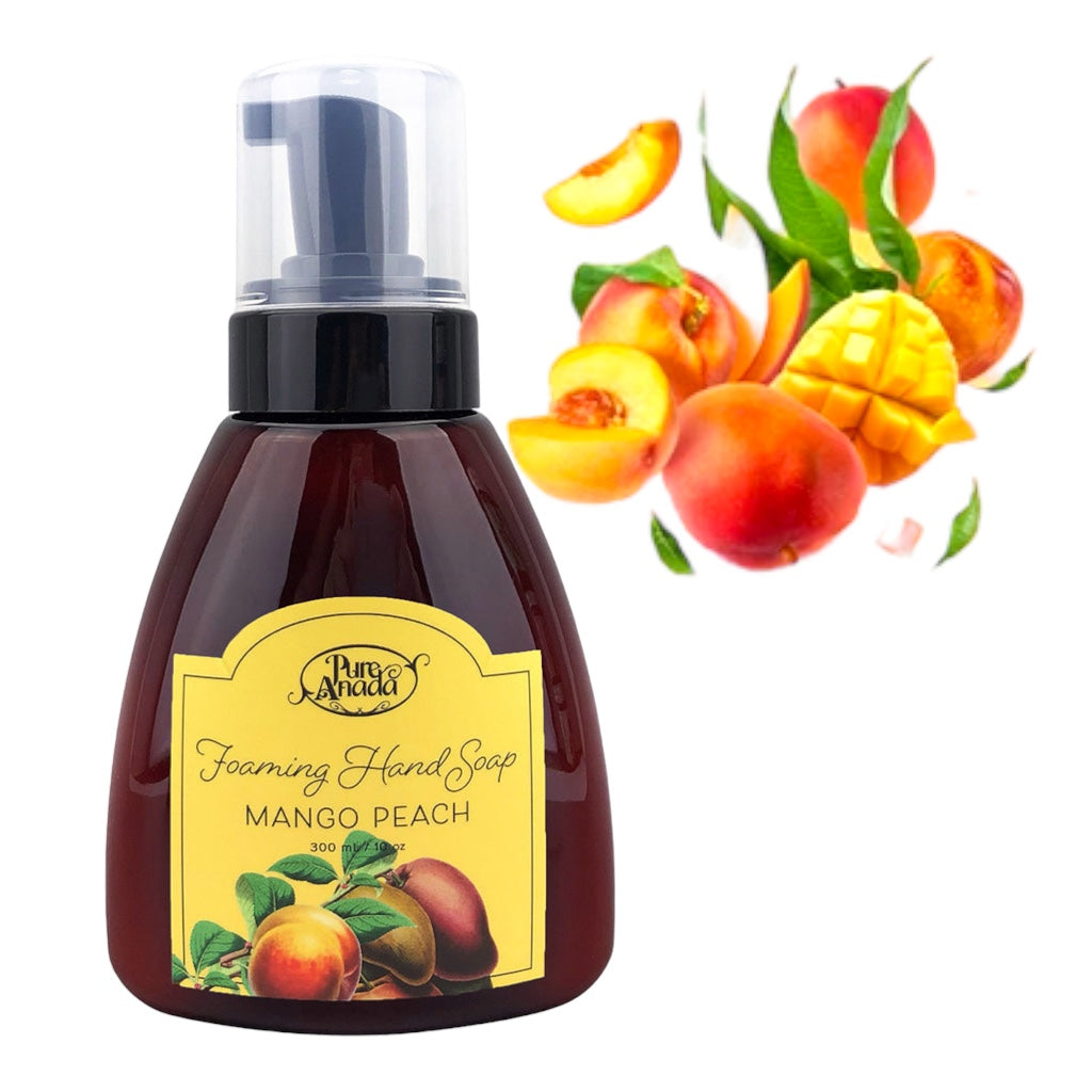 Mango Peach Natural Foaming Hand Soap - Pure Anada 300ml
