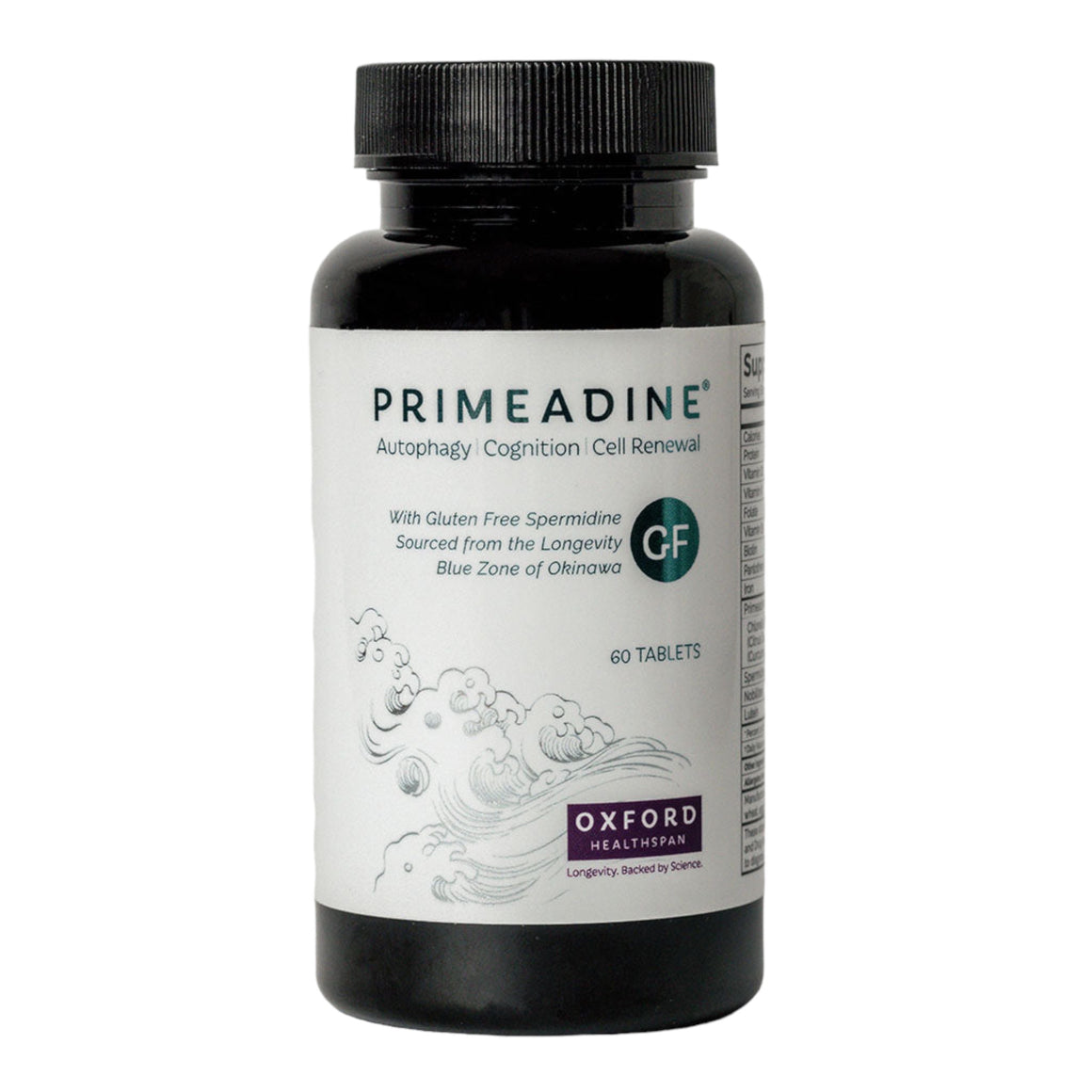 Primeadine® Gluten Free Spermidine Supplement - Oxford Healthspan