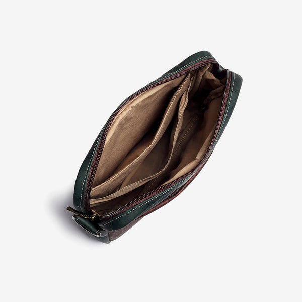 100 Natural Cork Vegan Cross Body Man Bag