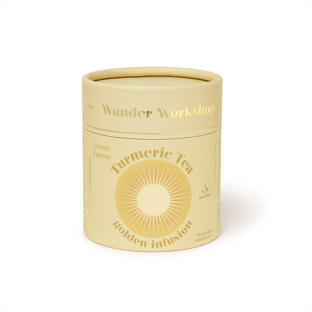 Golden Turmeric Tea - Soothe & Rejuvenate - Wunder Workshop