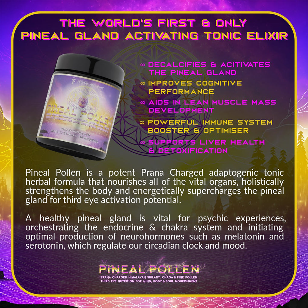 Pineal Pollen - Third Eye Nutrition 100g 40 Servings