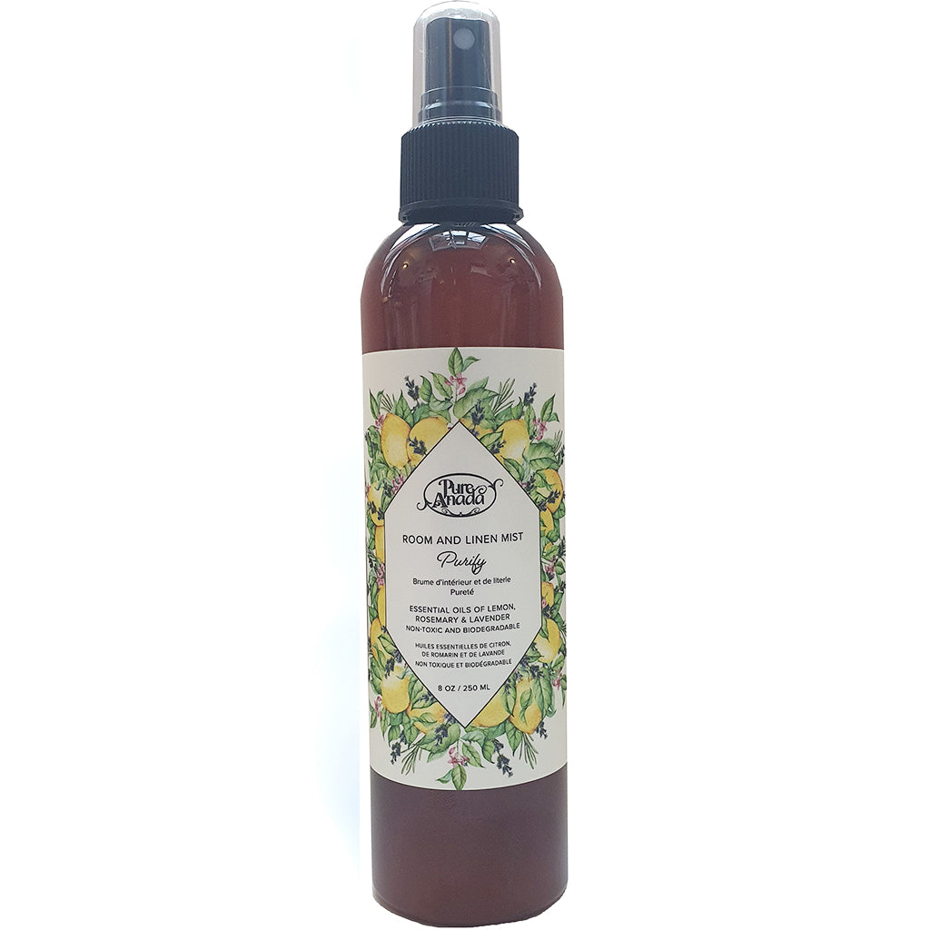Purify Natural Room & Linen Mist 250ml - Pure Anada CLEARANCE