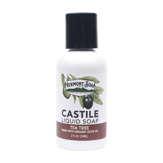 Tea Tree Castile Liquid Soap - Vermont Soap