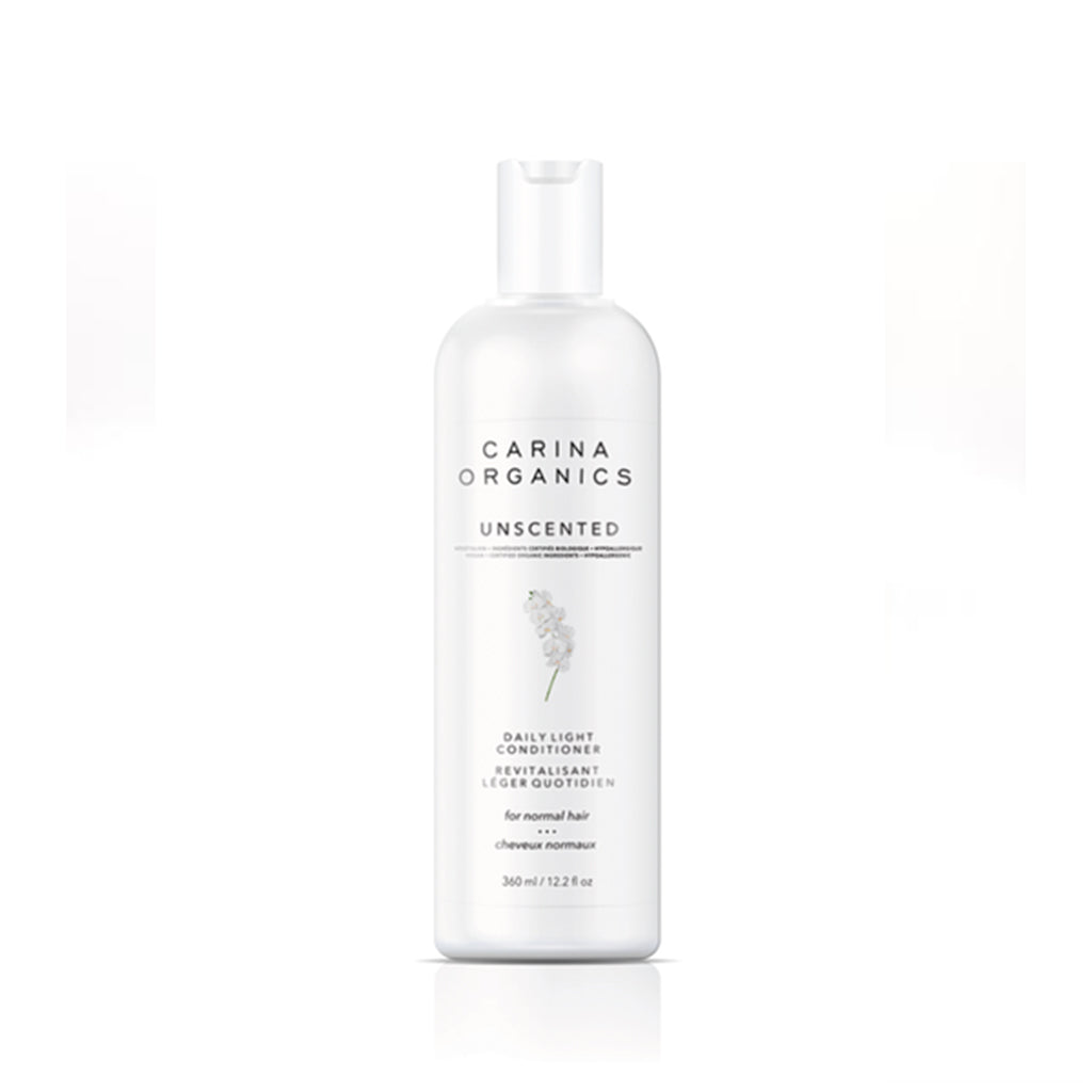 Unscented Daily Light Conditioner 360ml-Carina Organics-Live in the Light
