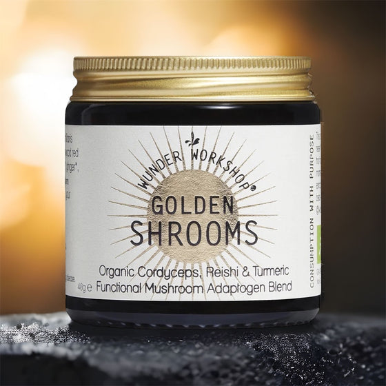 Golden Shrooms - Energy & Immune Magic (40g) - Wunder Workshop