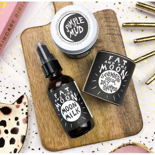 TROIS PRODUITS DE MARQUE FAT &amp; THE MOON NATURELS ET SANS CRUAUTÉ - Tel que raconté par Kirsty