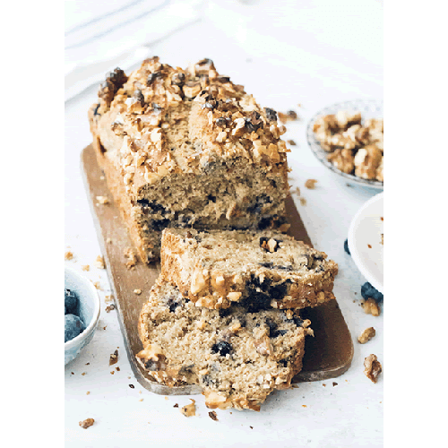 Recipe Time ... Wild Blueberry & Banana Bread 