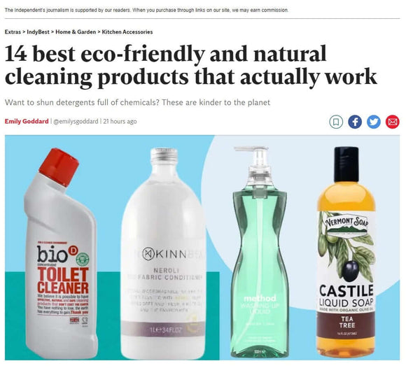 Gagnant général - Meilleur produit de nettoyage écologique - The Independent