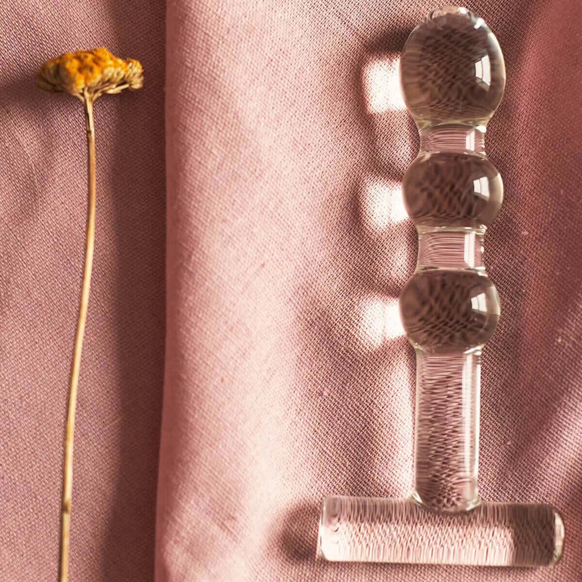 Tansy Anal | 6” Glass Dildo For Anal Fun-Live in the Light Naturally Ltd