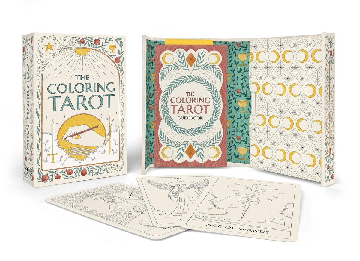 The Coloring Tarot by Sarah Lyons (Trade Paperback)