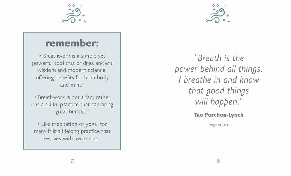 The Little Book of Breathwork by OH (Hardback)