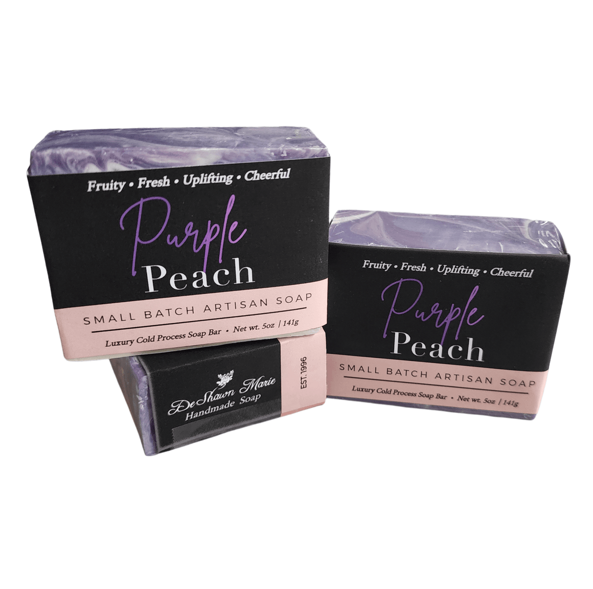 Purple Peach Soap Bar - Soap Boutique
