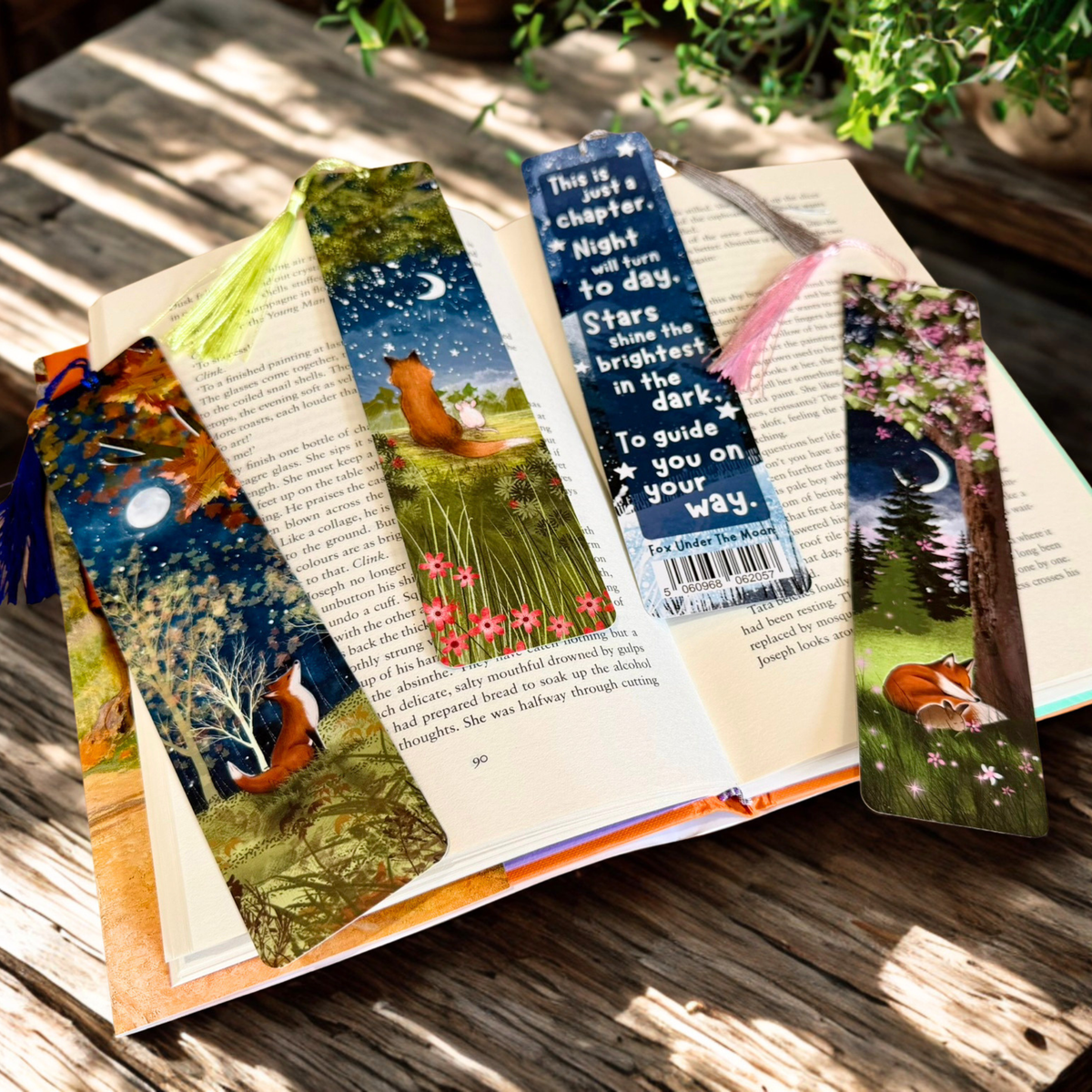 Bookmark with tassel: On Your Way