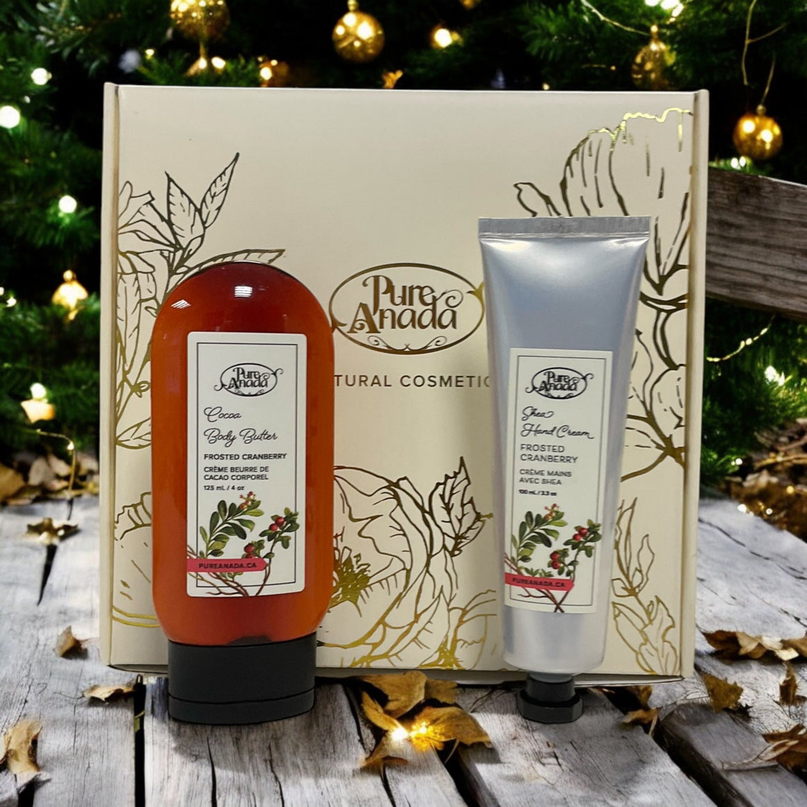 Christmas Hand & Body Creme Frosted Cranberry Pure - Anada