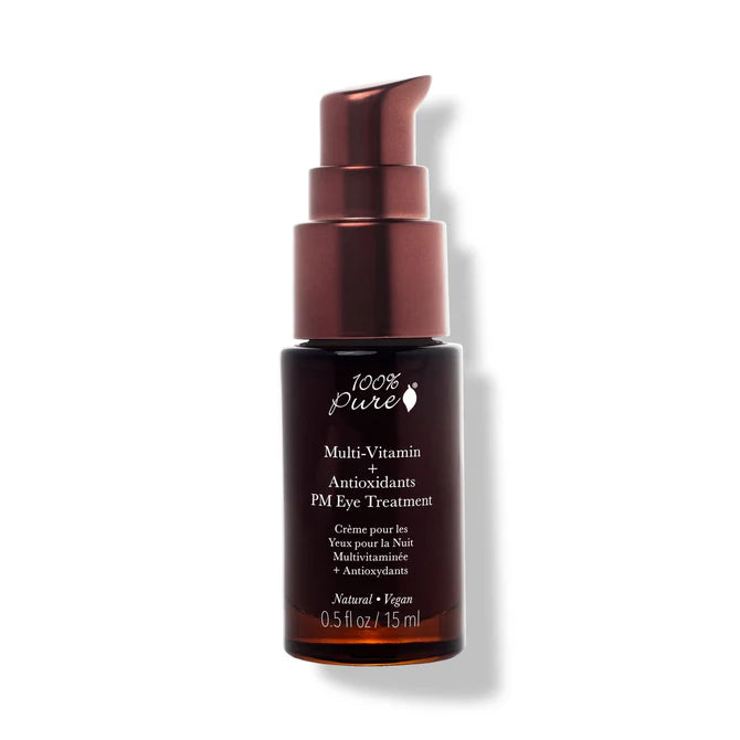 Multi-Vitamin + Antioxidants PM Eye Treatment 15ml - 100% Pure