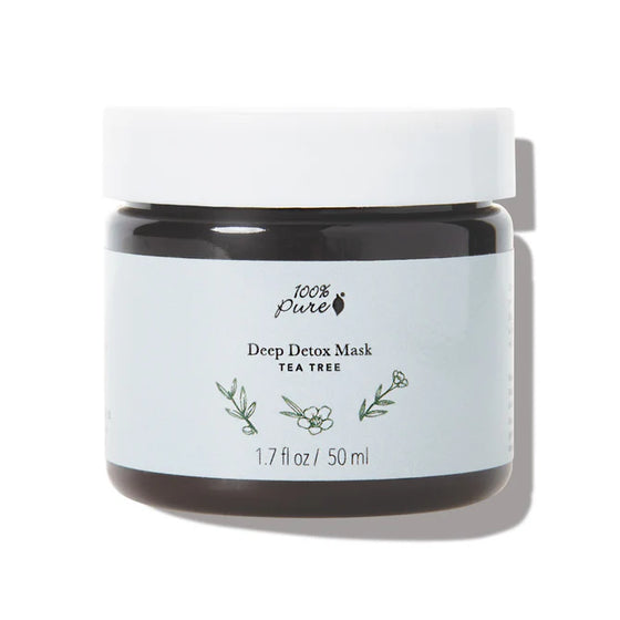 Tea Tree Deep Detox Mask - 100% Pure