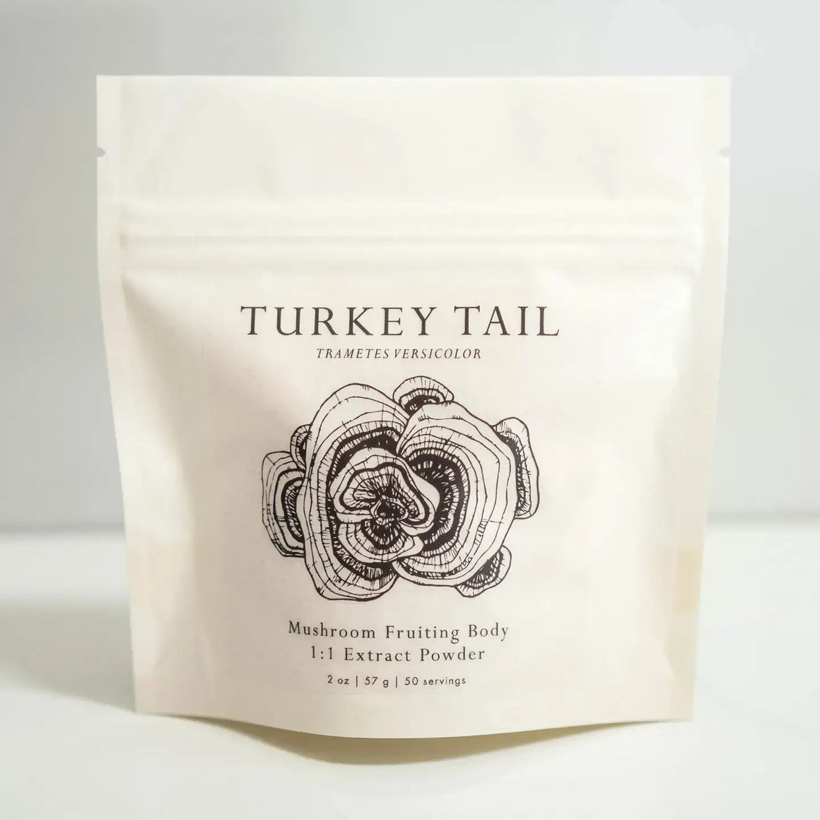 Turkey Tail Mushroom Powder - Organic 1:1 Extract