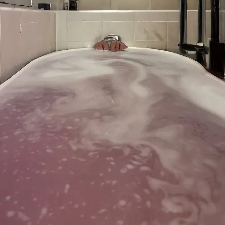 Luxury and Sweet Almond Large Bath Bomb - 8oz-Pure Drop-Live in the Light Naturally Ltd