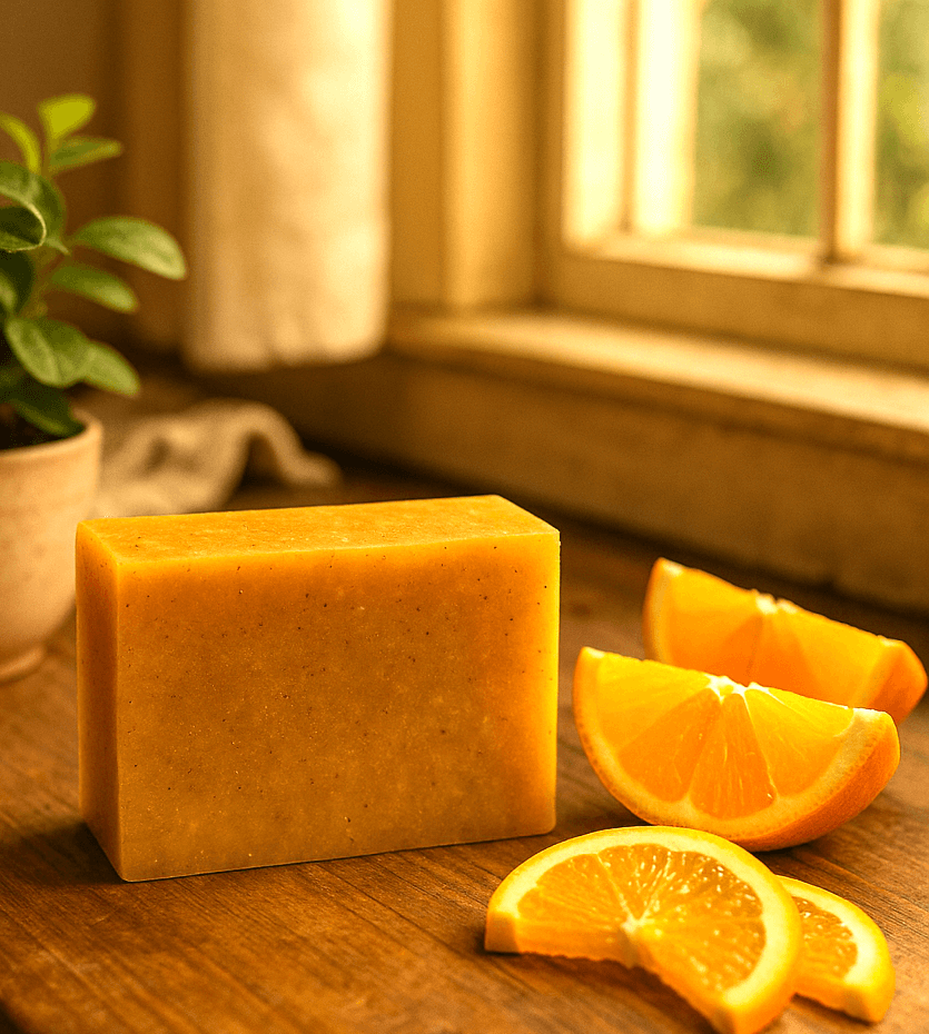 Sun Kissed Orange Soap Bar - Soap Boutique