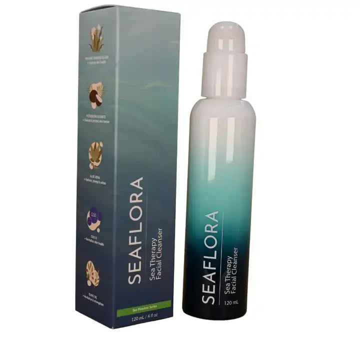 Seaflora Sea Therapy Facial Cleanser 120ml-Live in the Light Naturally Ltd