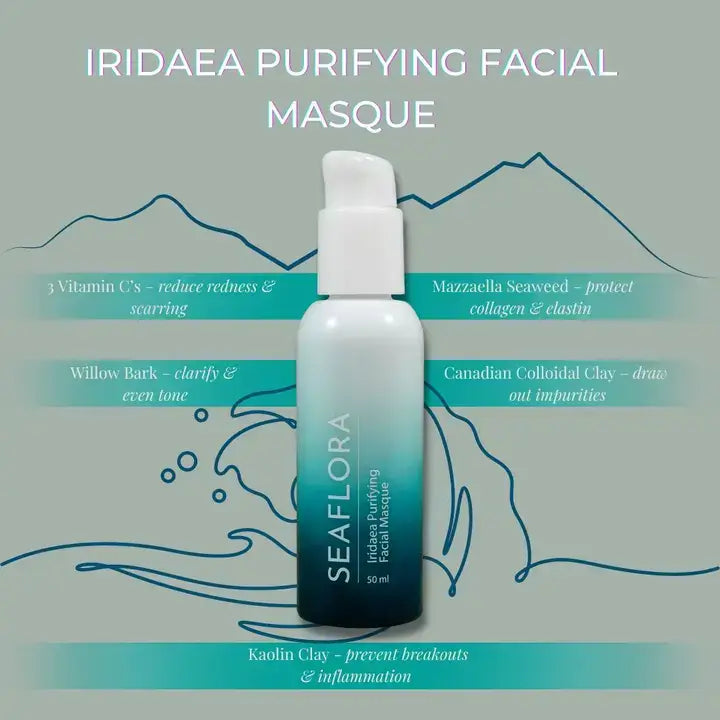 Seaflora Iridaea Purifying Facial Masque 50ml-Live in the Light Naturally Ltd