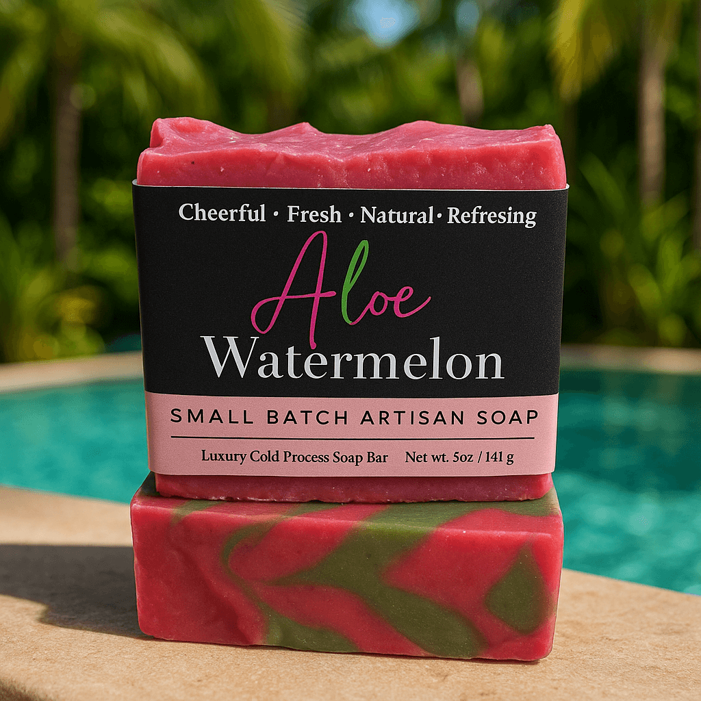 Aloe Watermelon Soap Bar - Soap Boutique