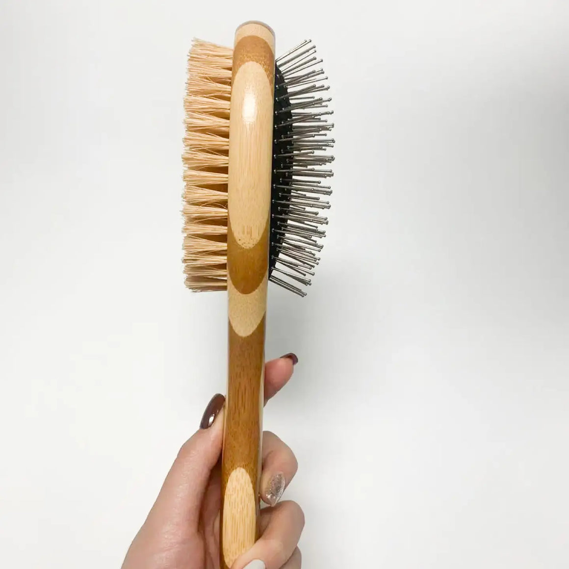 Double Sided Bamboo Pet Brush - Smile Boutiques