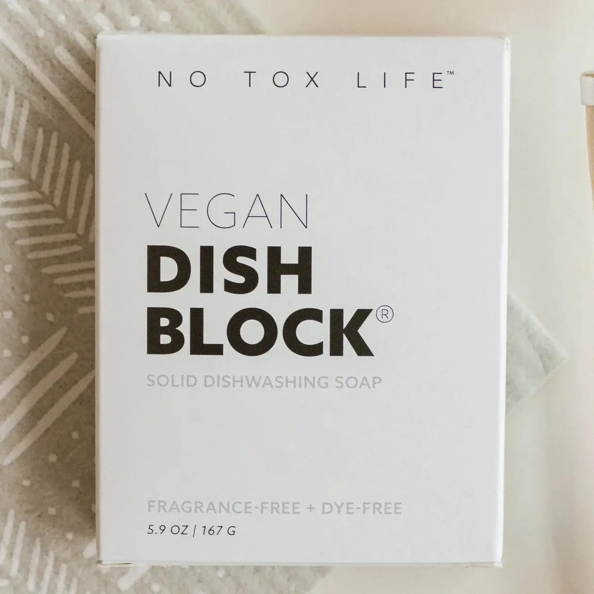Dish Block® Solid Dish Soap 6 oz No Tox Life