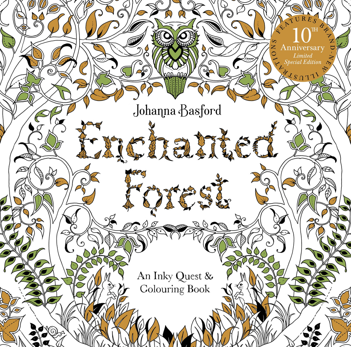Enchanted Forest by Johanna Basford (Jacketed Paperback)