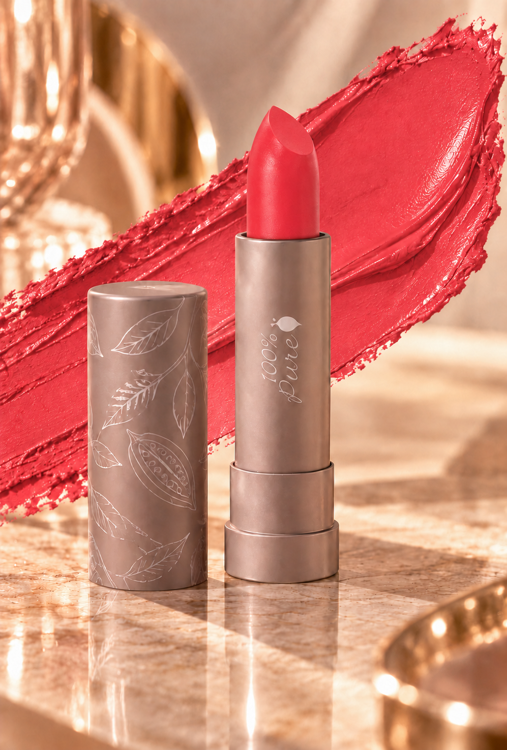 Strawberry Cactus Fruit Pigmented® Cocoa Butter Matte Lipstick - 100% Pure (Copy)