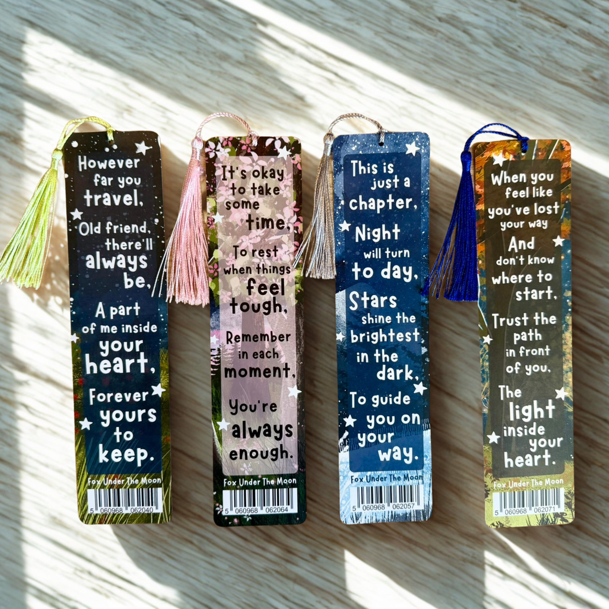 Bookmark with tassel: Yours To Keep
