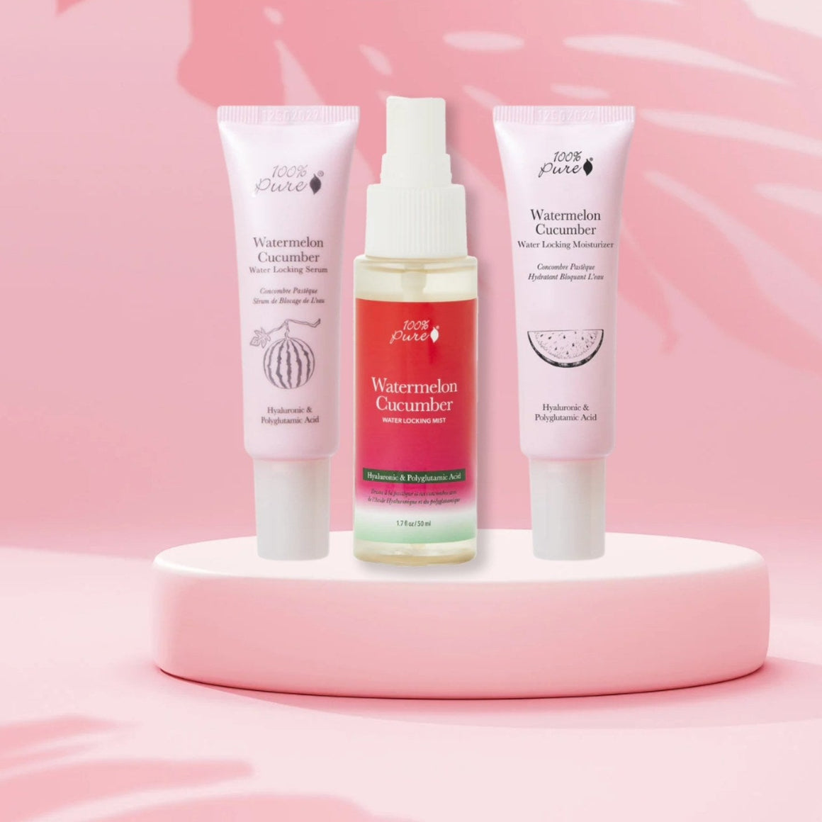 Watermelon + Cucumber Water Locking Moisturiser - 100% Pure-Live in the Light Naturally Ltd