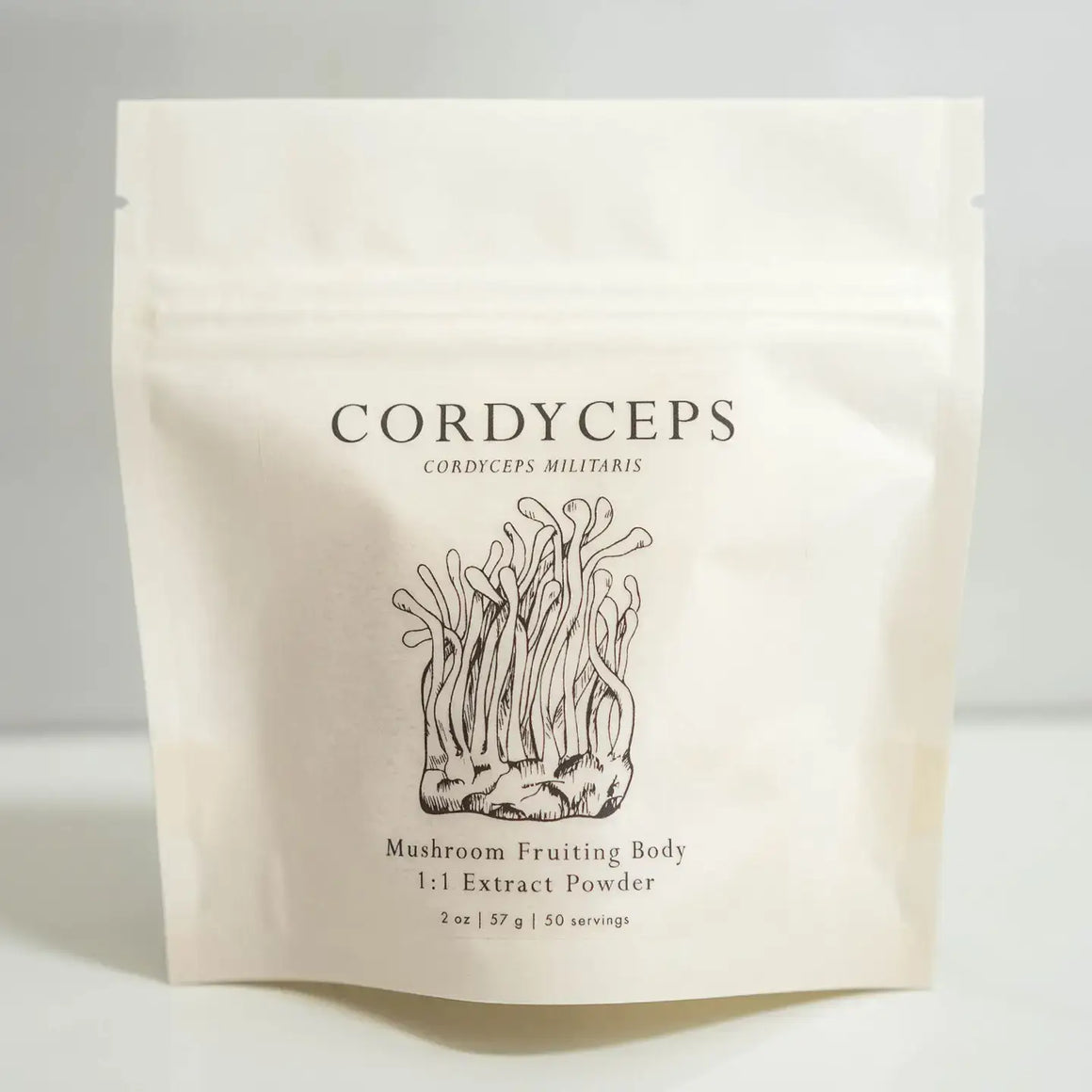 Cordyceps Mushroom Powder - Organic 1:1 Extract