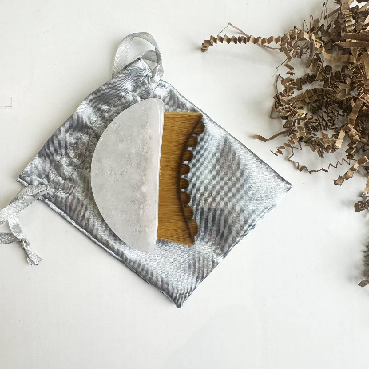 Walnut Lymphatic Brush