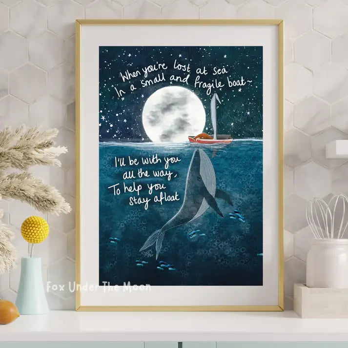 A4 Art Print - Stay Afloat