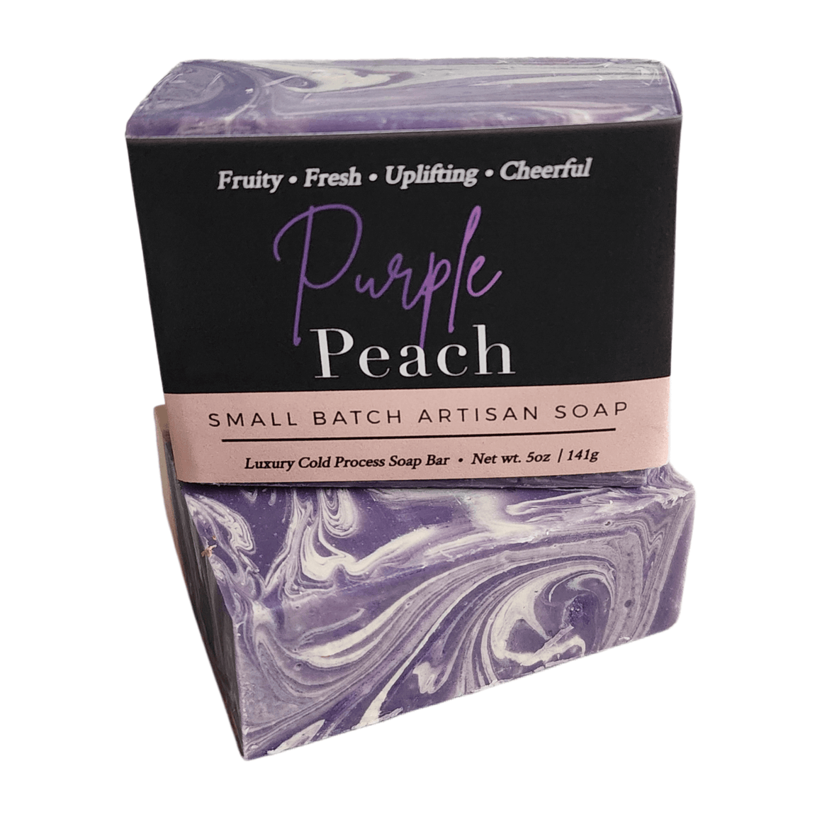 Purple Peach Soap Bar - Soap Boutique