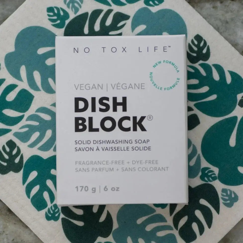 Dish Block® Solid Dish Soap 6 oz No Tox Life