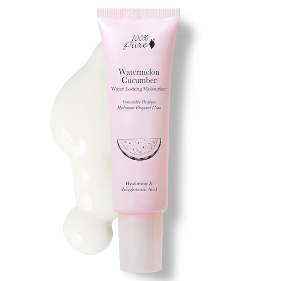 Watermelon + Cucumber Water Locking Moisturiser - 100% Pure-Live in the Light Naturally Ltd