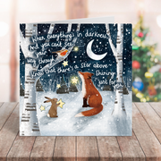 "A Star Above" - Christmas Card by Fox Under The Moon