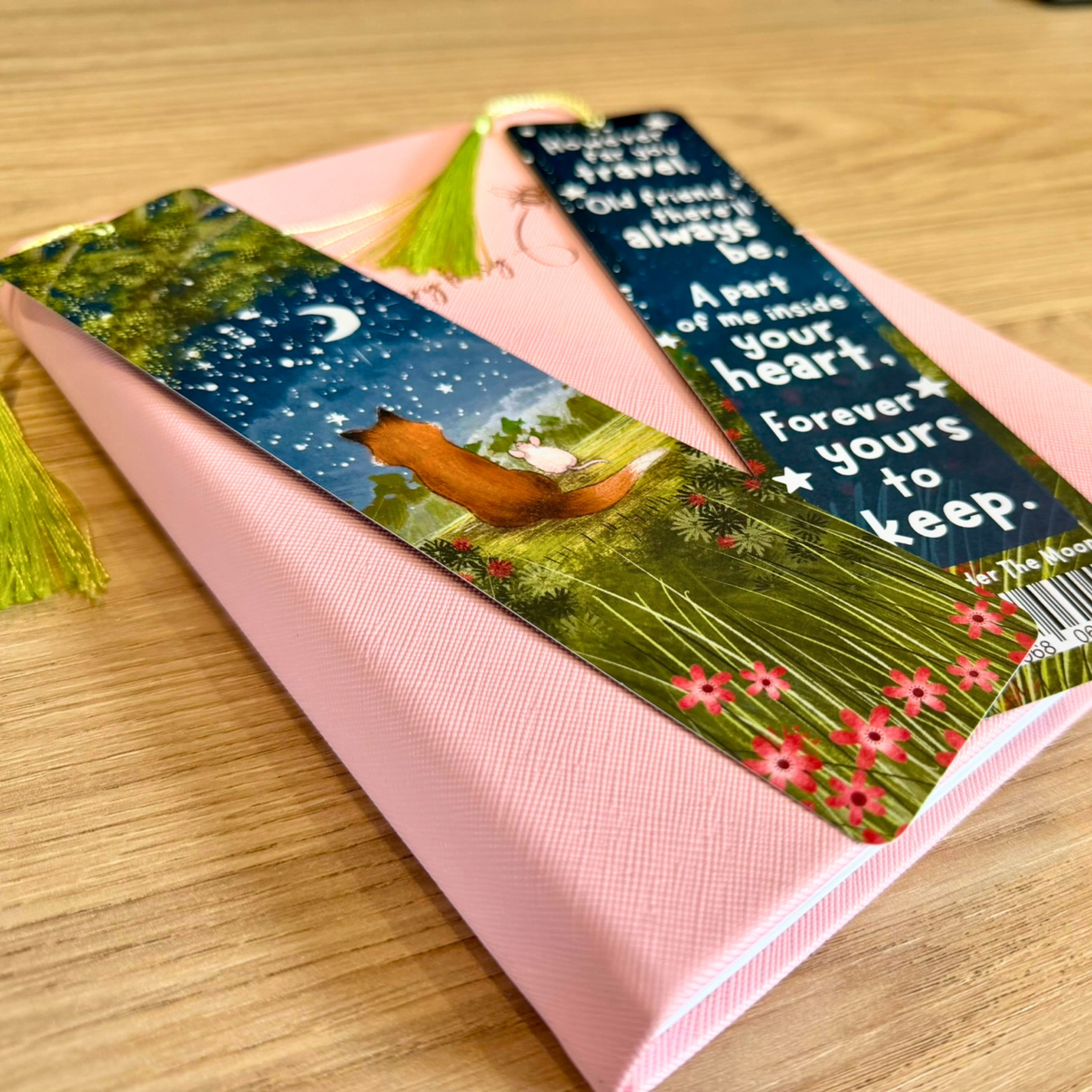 Bookmark with tassel: Yours To Keep