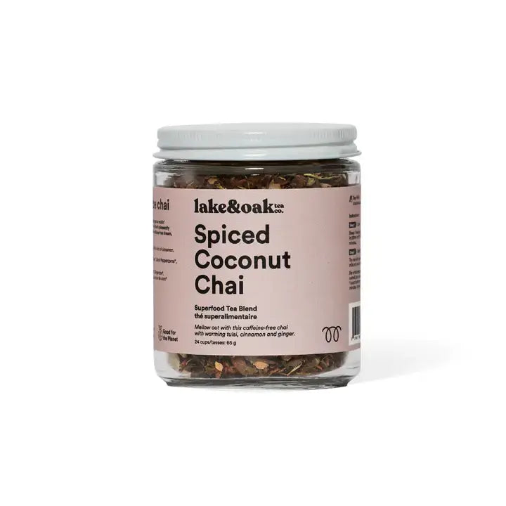 Spiced Coconut Chai - Superfood Tea Blend 272.16g-Lake Oak Tea-Live in the Light Naturally Ltd