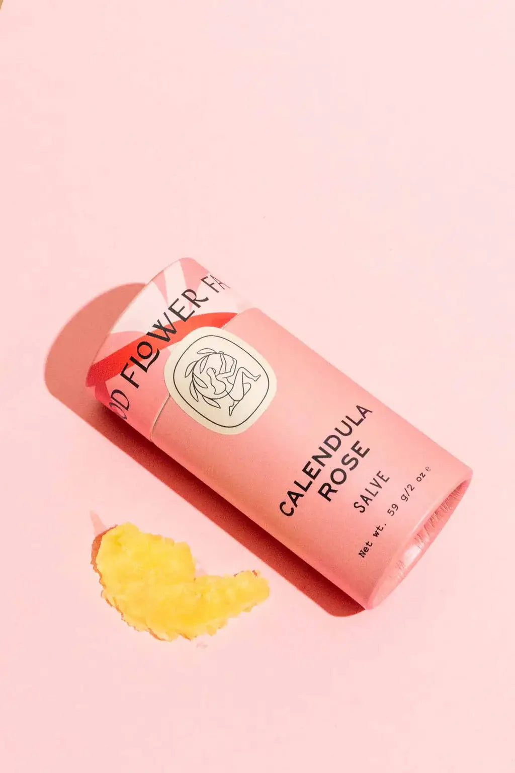 Calendula Rose Salve / 2 oz Biodegradable Stick 🌼🌹