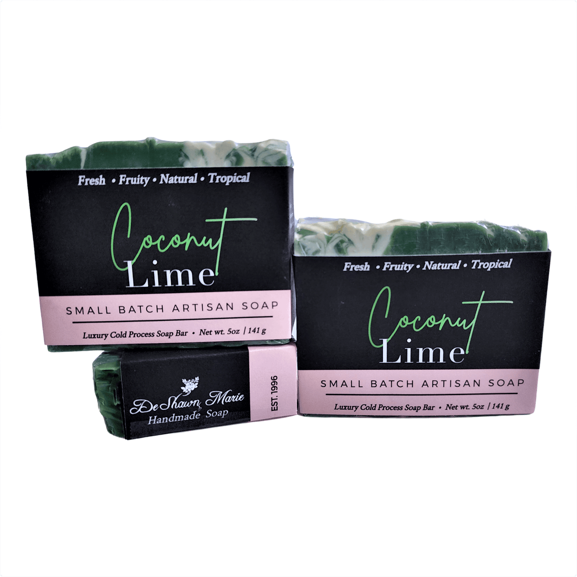 Coconut Lime Bar Soap -  Soap Boutique