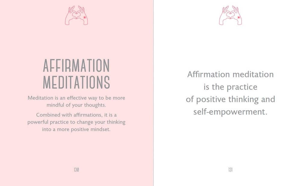 The Little Book of Affirmations by OH (Hardback)