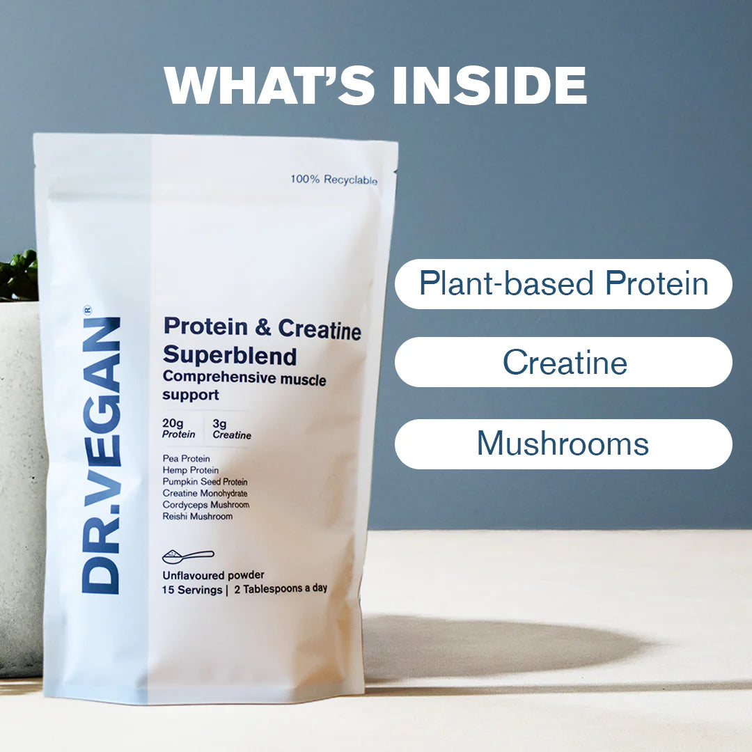 Protein & Creatine Superblend - Dr.Vegan