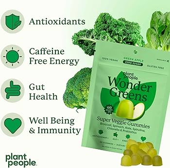 Wondergreens - Super Veggie Gummies