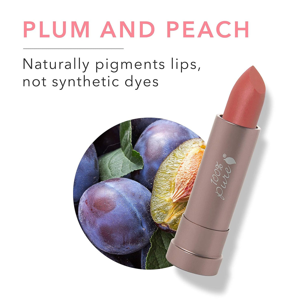 Marrakesh Fruit Pigmented® Cocoa Butter Matte Lipstick - 100% Pure