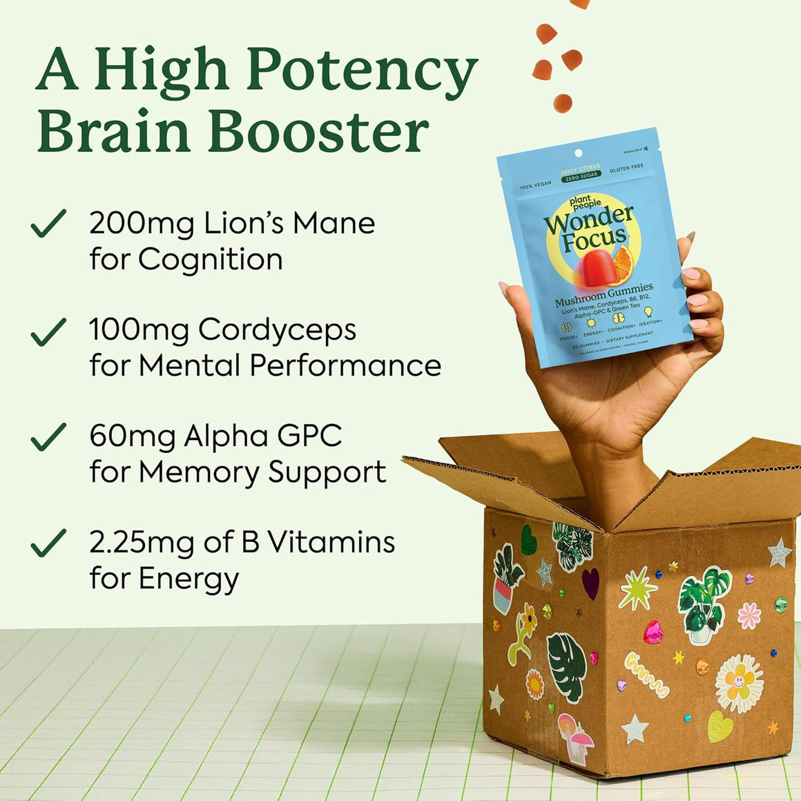 Wonderfocus - Super Mushroom Gummies