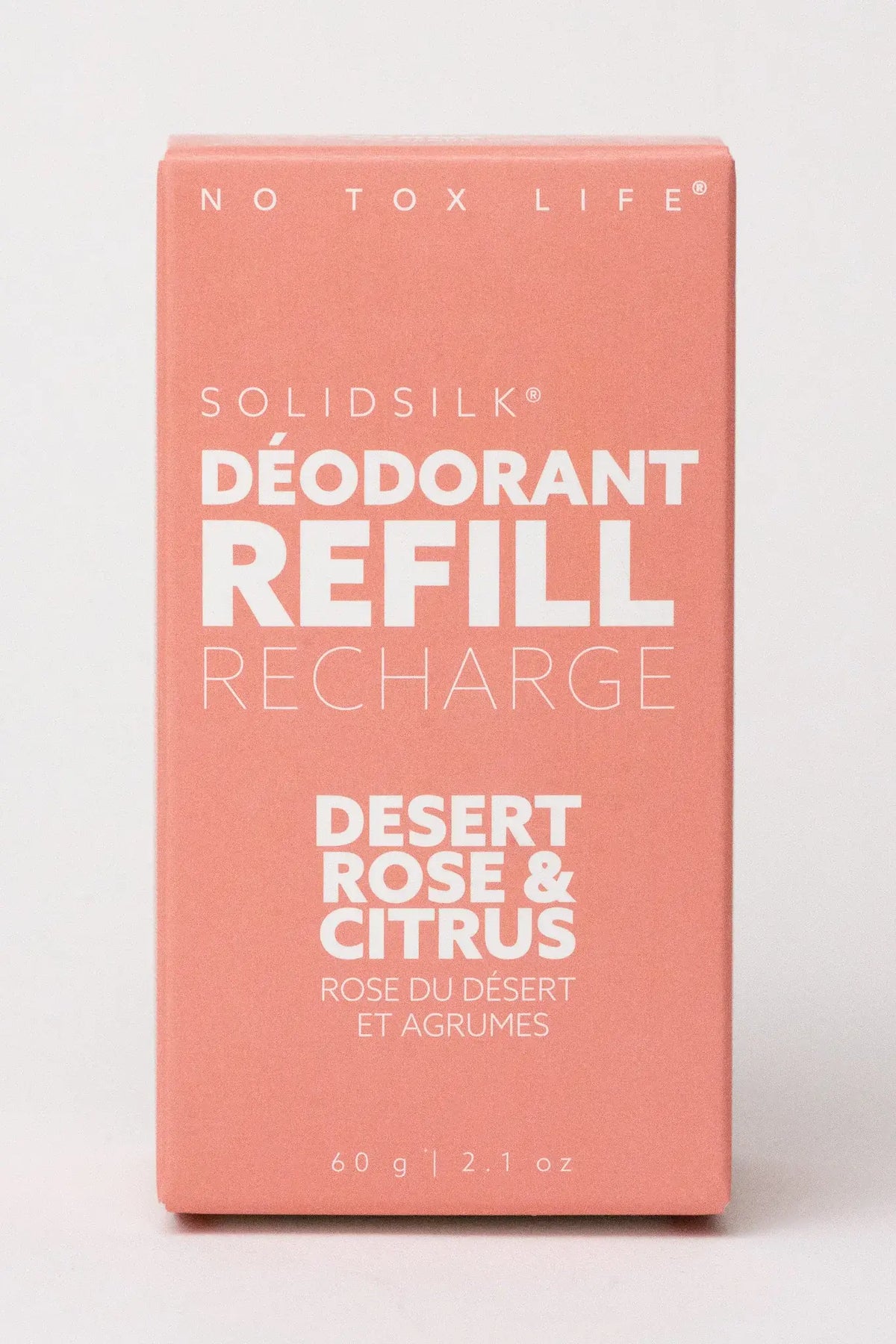 SOLIDSILK® Deodorant Refill Capsule (Desert Rose + Citrus) - No Tox Life