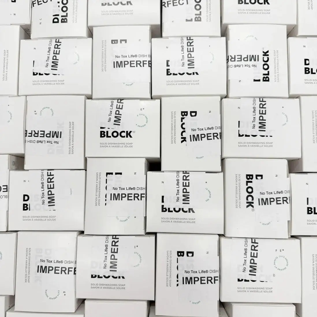 Dish Block® Solid Dish Soap – Imperfect Box No Tox Life